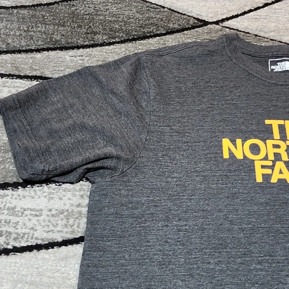 NORTH FACE GRAY HALF DOME SLIM-FIT CREWNECK SHORT SLEEVE TEE-SHIRT XL